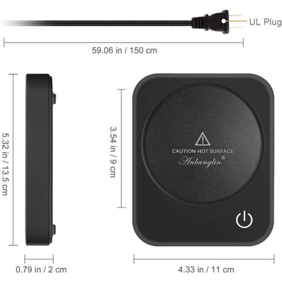 Coffee Warmer, Coffee Mug Warmer for Desk with Auto Shut Off, Coffee Cup Warmer - Picture 6 of 6